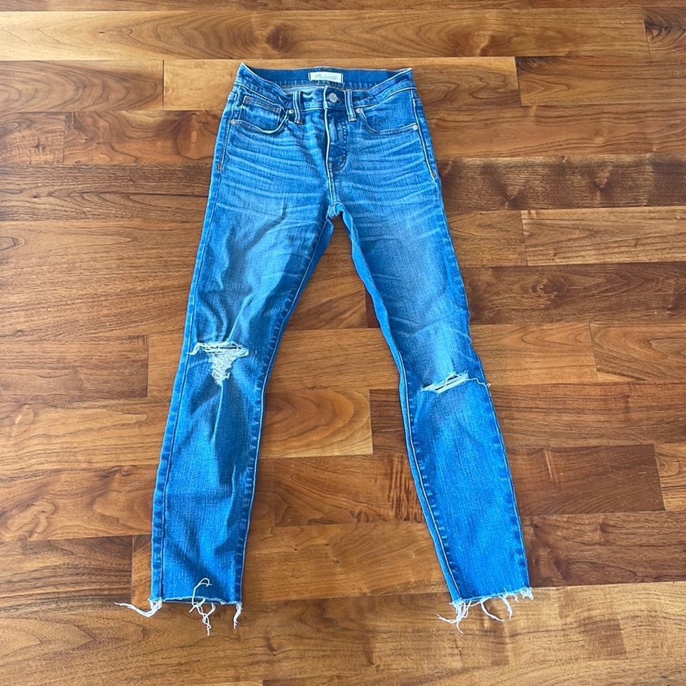 madewell skinny jeans